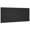vidaXL fekete szerelt fa &aacute;gyfejt&aacute;mla 200x1,5x80 cm