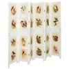 vidaXL Romdivider panel Feh&eacute;r 212 x 165 cm MDF