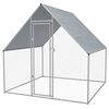 vidaXL k&uuml;lt&eacute;ri galvaniz&aacute;lt ac&eacute;l ty&uacute;k&oacute;l 2 x 2 x 1,92 m
