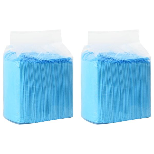 vidaXL Háziállat Képző Párna 100 pcs Kék és Fehér 120 x 80 cm