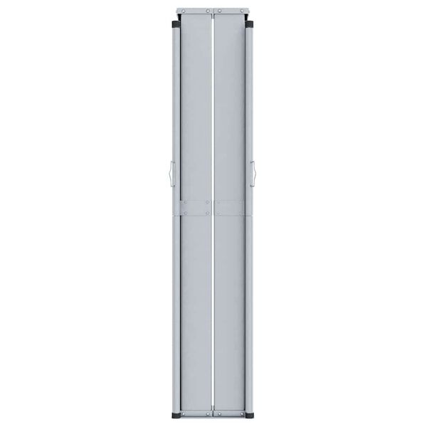 vidaXL fekete behúzható oldalsó napellenző 180 x 1200 cm