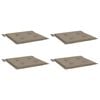 vidaXL 4 db t&oacute;psz&iacute;nű oxford sz&ouml;vet kerti sz&eacute;kp&aacute;rna 50x50x4 cm
