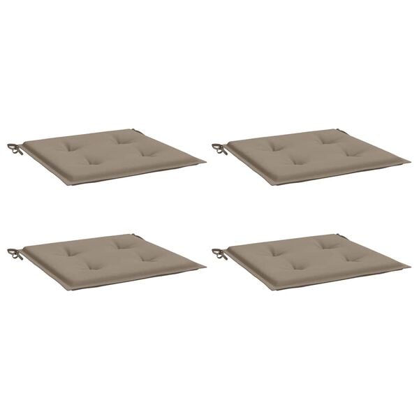 vidaXL 4 db t&oacute;psz&iacute;nű oxford sz&ouml;vet kerti sz&eacute;kp&aacute;rna 50x50x4 cm