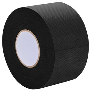 vidaXL &Ouml;ntapad&oacute; műfű szalag Fekete 5 cm x 10 m Nemes sz&ouml;vet