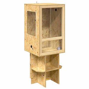 vidaXL Terr&aacute;rium Barna 50 x 50 x 130 cm OSB