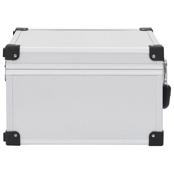 vidaXL 40 db-os ez&uuml;stsz&iacute;nű alum&iacute;nium &eacute;s ABS CD-tart&oacute;