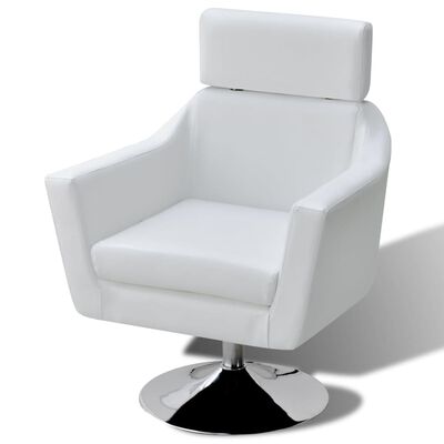 vidaXL fehér műbőr TV-fotel