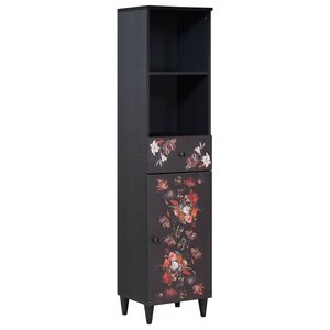 vidaXL F&uuml;rdőszoba Sz&eacute;k&eacute;ny Soksz&iacute;nű 38 x 33,5 x 160 cm T&ouml;m&ouml;r Mang&oacute;f&aacute;t