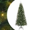 vidaXL Mű kar&aacute;csonyfa Z&ouml;ld 240 cm PE &eacute;s PVC