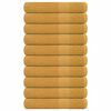 vidaXL 10 db FROGN t&ouml;r&ouml;lk&ouml;ző arany 100 x 200 cm 360 g/m&sup2;