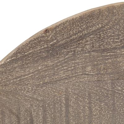 vidaXL tál alakú tömör mangófa dohányzóasztal Ø60 cm