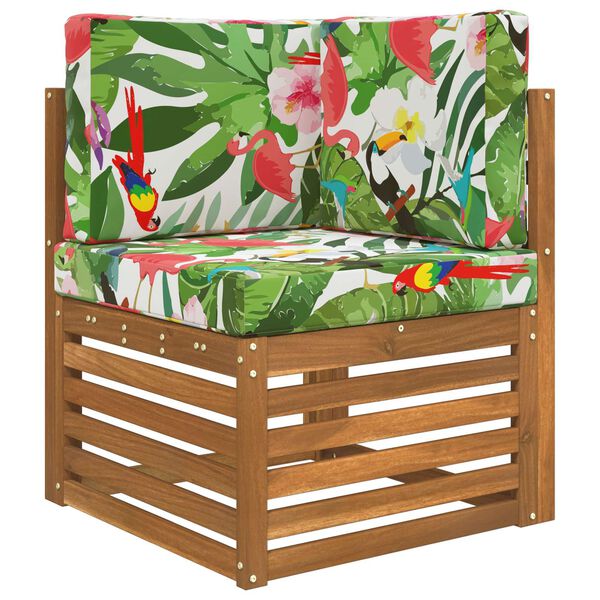 vidaXL K&uuml;lt&eacute;ri kanap&eacute; p&aacute;rna 3 pcs sz&iacute;nes Poli&eacute;szter