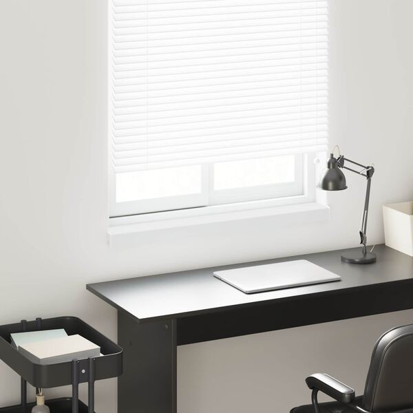 vidaXL Ablakp&aacute;rk&aacute;ny Feh&eacute;r 60 x 10 x 4,5 cm PVC