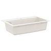 vidaXL Mosogat&oacute; Feh&eacute;r 795 x 505 mm Gr&aacute;nit