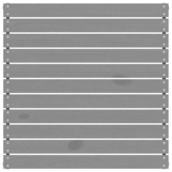 vidaXL szürke tömör fenyőfa kerti lábzsámoly