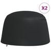 vidaXL 2 db 420D oxford-sz&ouml;vet toj&aacute;s alak&uacute; f&uuml;ggősz&eacute;khuzat 190x115 cm