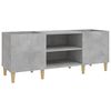 vidaXL betonsz&uuml;rke szerelt fa hanglemezszekr&eacute;ny 121x38x48 cm