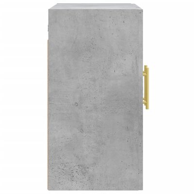 vidaXL betonszürke szerelt fa faliszekrény 60 x 31 x 60 cm