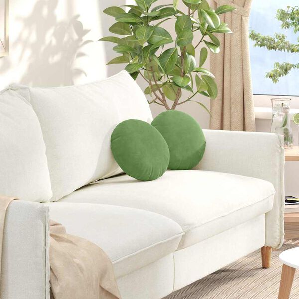 vidaXL &Uuml;lőp&aacute;rn&aacute;k 2 pcs Vil&aacute;gos z&ouml;ld &Oslash; 40 x 13 cm B&aacute;rsony