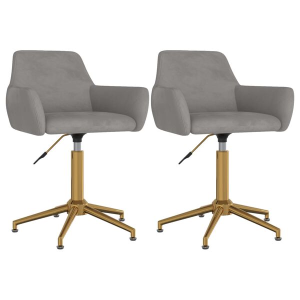 vidaXL 2 db vil&aacute;gossz&uuml;rke b&aacute;rsony forg&oacute; &eacute;tkezősz&eacute;k