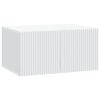 vidaXL Fali TV szekr&eacute;ny Feh&eacute;r 59,5 x 41 x 30 cm Szerelt Fa