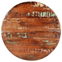 vidaXL tömör újrahasznosított fa kerek asztallap Ø70 x 1,5 cm