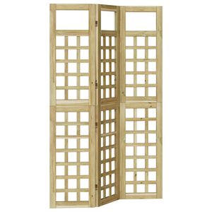 vidaXL Mag&aacute;nszf&eacute;ra K&eacute;pernyő M&eacute;z barna 121 x 180 cm T&ouml;m&ouml;r fenyőfa