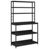 vidaXL Konyhai polc 5 szintes 100 x 40 x 168 cm Szerelt Fa