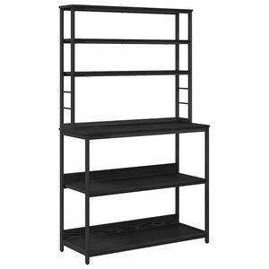 vidaXL Konyhai polc 5 szintes 100 x 40 x 168 cm Szerelt Fa