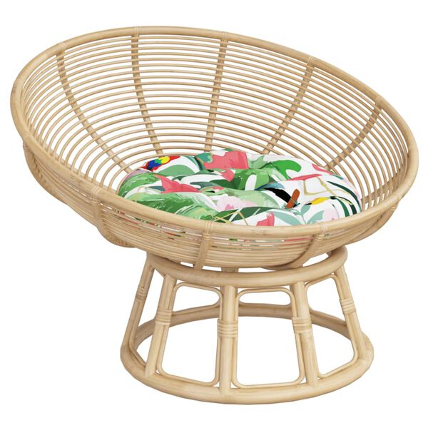 vidaXL sz&iacute;nes oxford-sz&ouml;vet kerek p&aacute;rna &Oslash; 60 x 11 cm