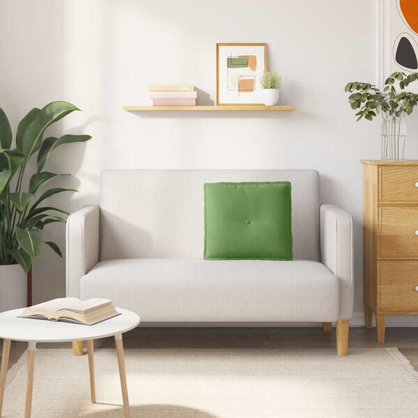 vidaXL H&aacute;tp&aacute;rna Vil&aacute;gos z&ouml;ld 50 x 45 cm B&aacute;rsonyos sz&ouml;vet