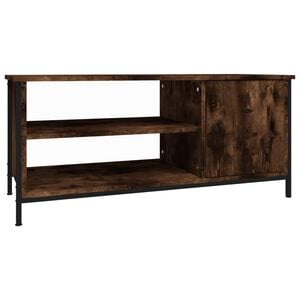 vidaXL f&uuml;st&ouml;s t&ouml;lgy sz&iacute;nű szerelt fa TV-szekr&eacute;ny 100 x 40 x 45 cm