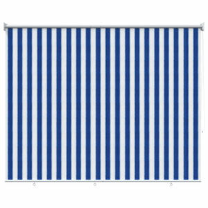 vidaXL K&uuml;lt&eacute;ri Rol&oacute; 90% UV Blokkol&aacute;s K&eacute;k &eacute;s Feh&eacute;r Cs&iacute;kos 220 x 140 cm