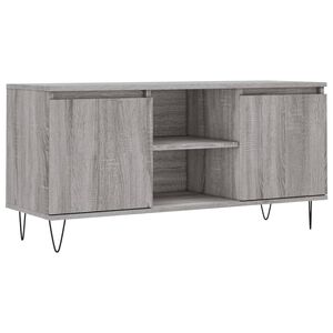 vidaXL sz&uuml;rke sonoma sz&iacute;nű szerelt fa TV-szekr&eacute;ny 104x35x50 cm