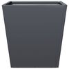 vidaXL antracitsz&uuml;rke ac&eacute;l kerti n&ouml;v&eacute;nytart&oacute; 40 x 40 x 40 cm