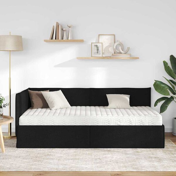 vidaXL Sarok &Aacute;gykeret Matraccal fejt&aacute;ml&aacute;val 2 pcs Z&ouml;ld B&aacute;rsony