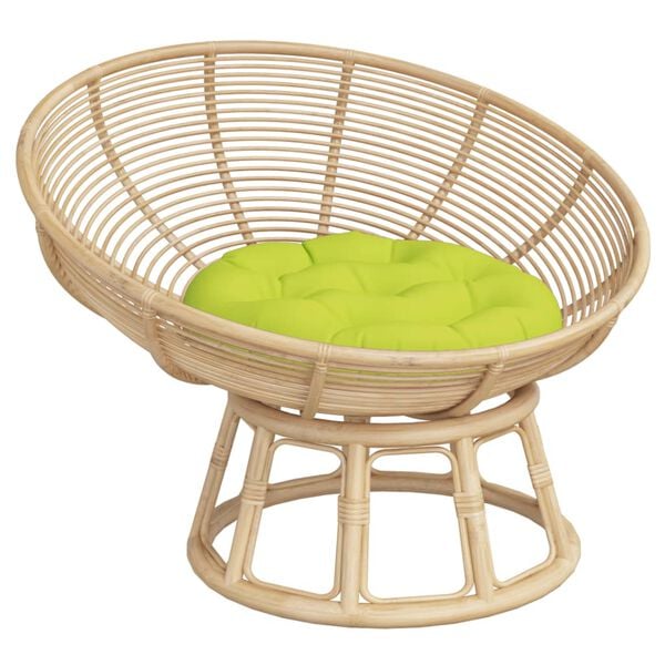 vidaXL vil&aacute;gosz&ouml;ld oxford-sz&ouml;vet kerek p&aacute;rna &Oslash; 60 x 11 cm