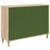 vidaXL Sz&eacute;f GELEEN Sonoma 102 x 33 x 75 cm Szerelt Fa