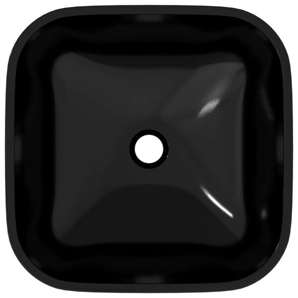 vidaXL feh&eacute;r &uuml;veg mosd&oacute;kagyl&oacute; 42x42x14 cm