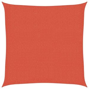 vidaXL terrakotta HDPE napvitorla 160 g/m&sup2; 2,5x2,5 m