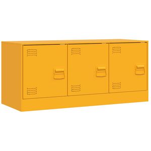 vidaXL must&aacute;rs&aacute;rga ac&eacute;l TV-szekr&eacute;ny 99 x 39 x 44 cm