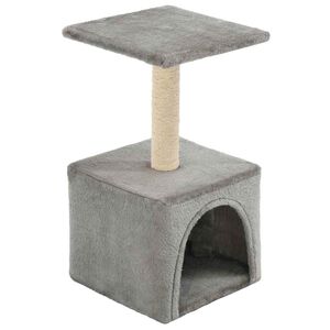 vidaXL sz&uuml;rke macskab&uacute;tor sziz&aacute;l kapar&oacute;f&aacute;val 55 cm