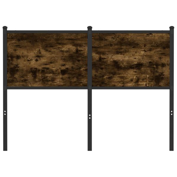 vidaXL f&uuml;st&ouml;s t&ouml;lgy sz&iacute;nű szerelt fa &eacute;s ac&eacute;l csere fejt&aacute;mla 120 cm