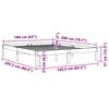 vidaXL viaszbarna tömör fenyőfa ágy matrac nélkül 160 x 200 cm