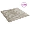 vidaXL Fali panelek 48 pcs Kő Beton 50 x 50 cm XPS Hab
