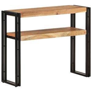 vidaXL t&ouml;m&ouml;r ak&aacute;cfa t&aacute;lal&oacute;asztal 90 x 30 x 75 cm