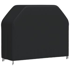 vidaXL fekete 420D oxford sz&ouml;vet grills&uuml;tőhuzat 147x61x112 cm