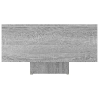 vidaXL szürke sonoma színű szerelt fa dohányzóasztal 85 x 55 x 31 cm