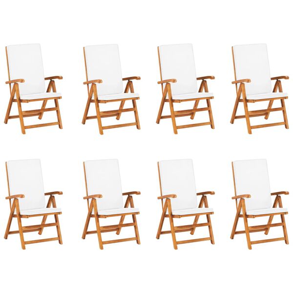 vidaXL 9 r&eacute;szes t&ouml;m&ouml;r t&iacute;kfa kerti &eacute;tkezőgarnit&uacute;ra p&aacute;rn&aacute;kkal