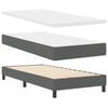 vidaXL Boxspring &aacute;gy matraccal matracmal S&ouml;t&eacute;tsz&uuml;rke 90 x 190 cm
